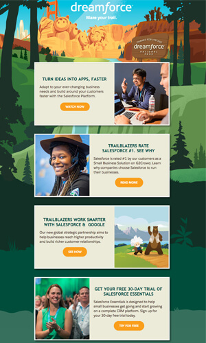 Dreamforce-Best-Email-Design-Hunt-finalist