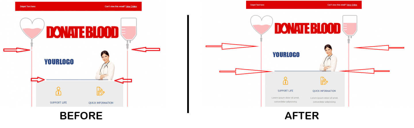 email template view