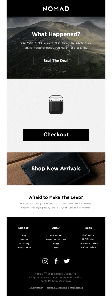 nomad email template nomad email template