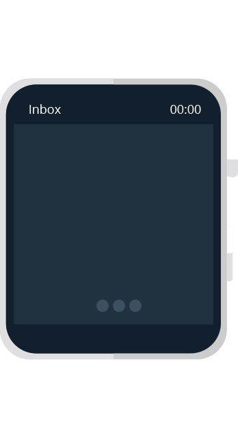Smartwatch for email check